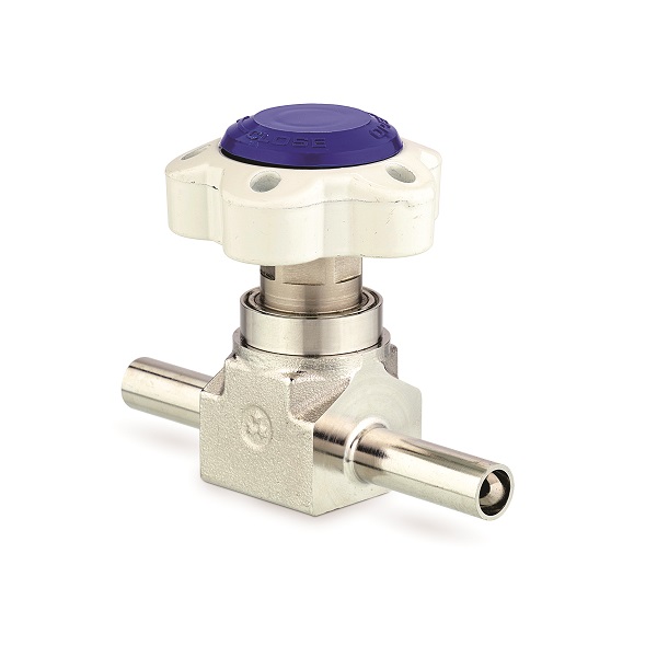 High Pressure manual line valve for UHP gases – D604
